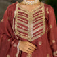 SIYAH - Rust Organza Sharara Set
