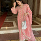 Aditi Budhathoki in Sitara - Pink Organza Anarkali Set.
