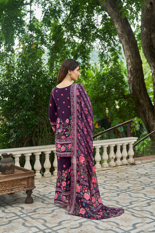 INDIRA - Wine Suit Set