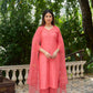 KUMKUM - Pink Chanderi Suit Set