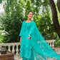 NEELAM - Blue Chanderi Suit Set