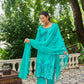 NEELAM - Blue Chanderi Suit Set