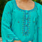 NEELAM - Blue Chanderi Suit Set
