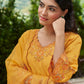ZARD - Yellow Chanderi Suit Set
