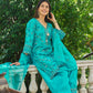 FEROZI - Blue Chanderi Suit Set