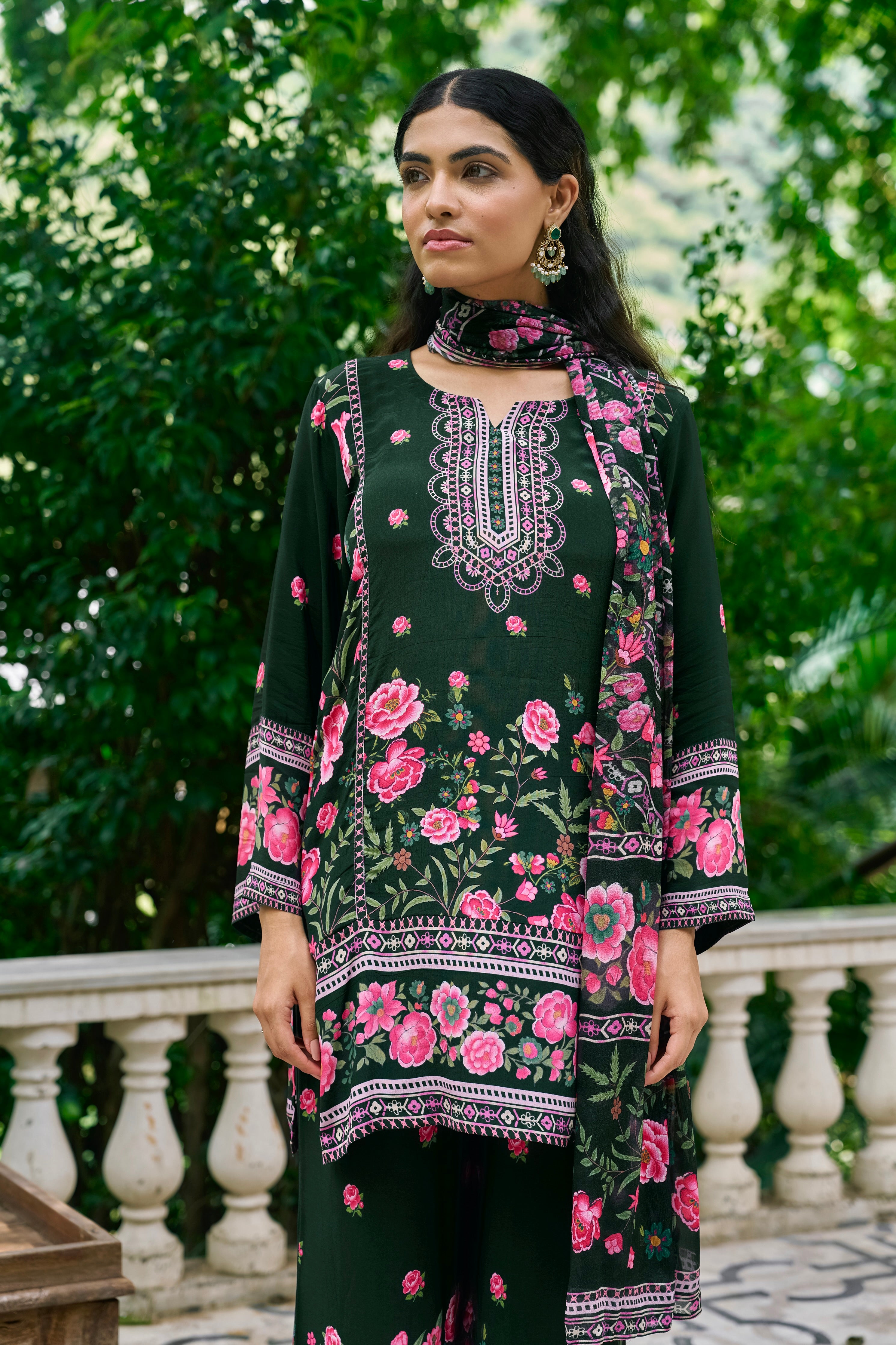BAGEECHA - Green Suit Set