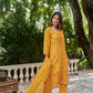 BASANTI - Yellow Chanderi Suit Set