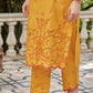 BASANTI - Yellow Chanderi Suit Set