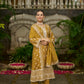 DIA - Yellow Organza A-line Suit Set
