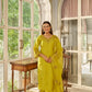 CHAKOR - Green Chanderi Suit Set