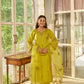 CHAKOR - Green Chanderi Suit Set