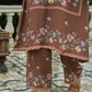 CHANDRIKA - Brown Suit Set