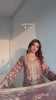 Nagma Mirajkar in RAINA - Antique Mauve Tissue-Organza Suit Set