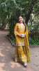 Priyanka Pareek in CHARVI - Yellow Organza Sharara Set
