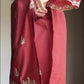 Heena Sachdeva in Rust Chanderi Suit Set