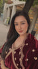 Shefali Bagga in ANTARA - Velvet Maroon Anarkali Set