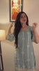 Gunjan Kunwar in Chandani - Blue Organza Sharara Set.