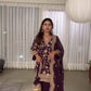 Shivangini Singh Rathore in NAYAB - Purple Organza Farsi Salwar Set