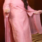 Noor Sehgal in Rustic Pink Chanderi Suit set