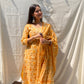 Ira Sharma in Soft Yellow Cotton Suit Set