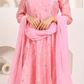 Blossom Pink Anarkali Set