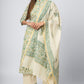 Floral Green Cotton Suit Set