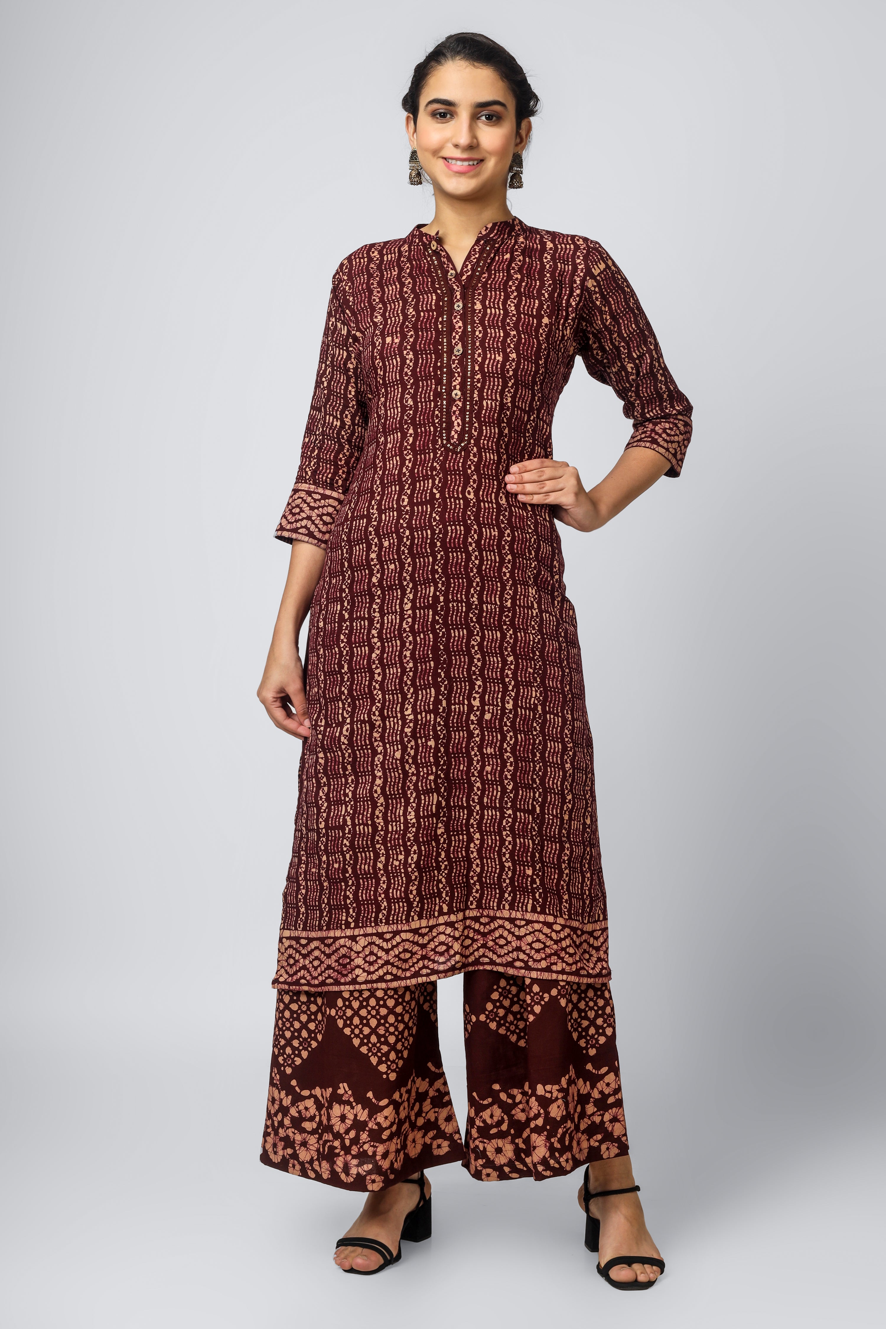 Batik kurti patterns sale