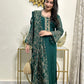 Nandita Miglani in Sunehri Green Suit Set