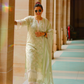 Ipsa Shah in Floral Green Chanderi Suit Set