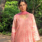 Kritika Sonik in Rustic Pink Chanderi Suit Set